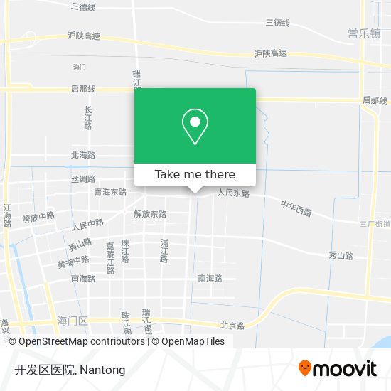 开发区医院 map