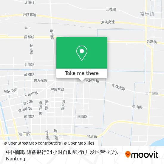 中国邮政储蓄银行24小时自助银行(开发区营业所) map