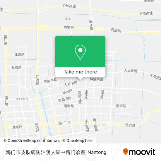 海门市皮肤病防治院人民中路门诊室 map