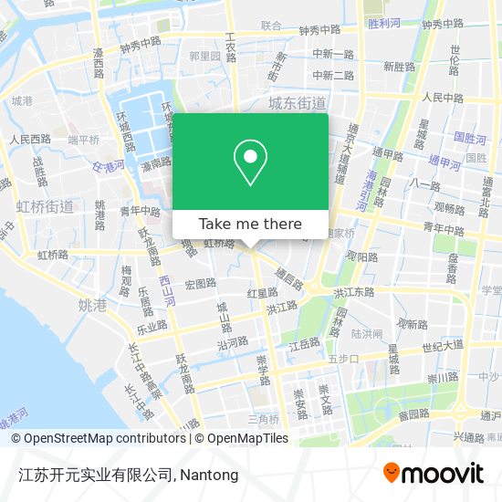 江苏开元实业有限公司 map