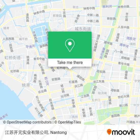 江苏开元实业有限公司 map