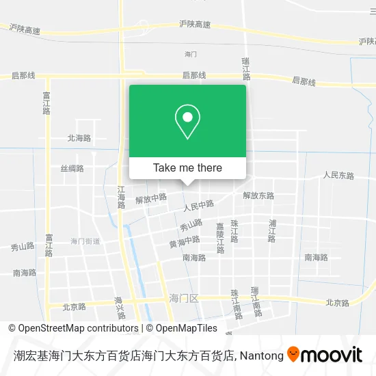 潮宏基海门大东方百货店海门大东方百货店 map