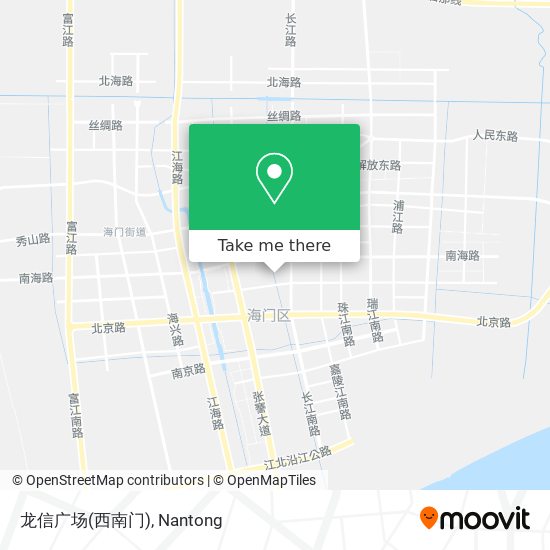 龙信广场(西南门) map
