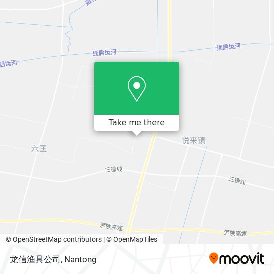 龙信渔具公司 map