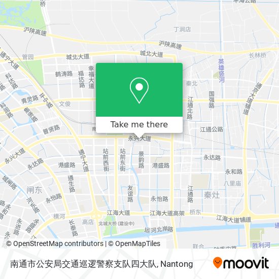南通市公安局交通巡逻警察支队四大队 map