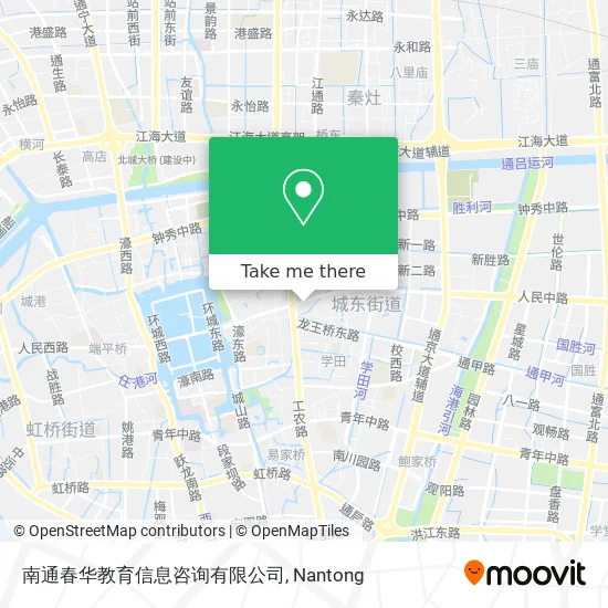 南通春华教育信息咨询有限公司 map