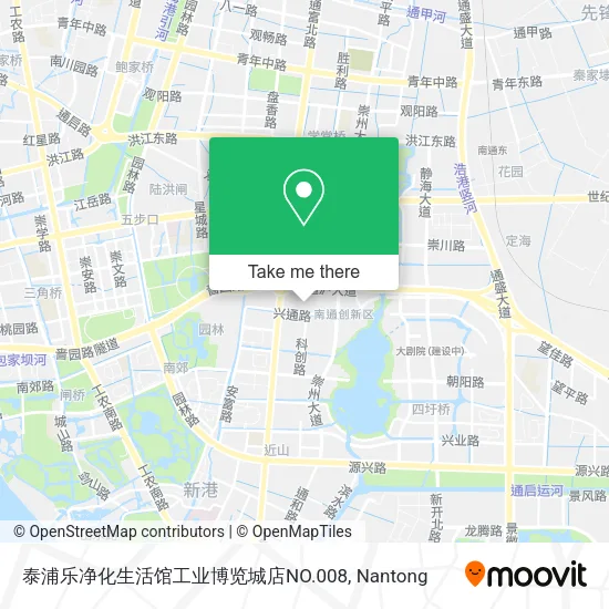 泰浦乐净化生活馆工业博览城店NO.008 map