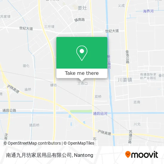 南通九月坊家居用品有限公司 map