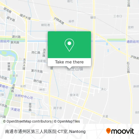 南通市通州区第三人民医院-CT室 map