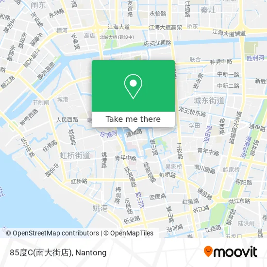 85度C(南大街店) map