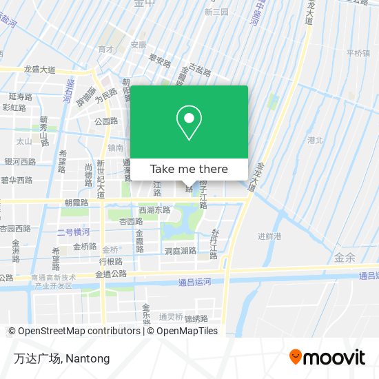 万达广场 map