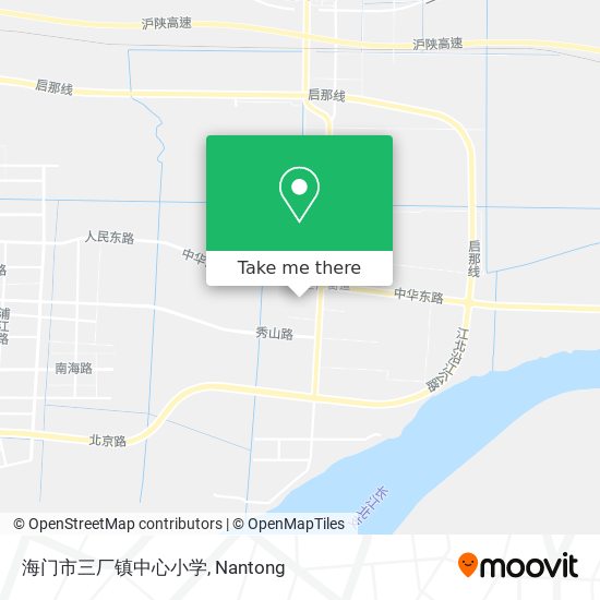 海门市三厂镇中心小学 map