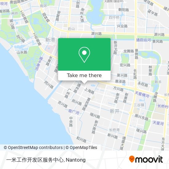 一米工作开发区服务中心 map