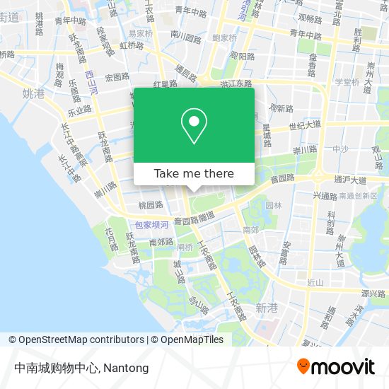 中南城购物中心 map
