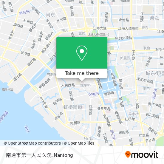 南通市第一人民医院 map