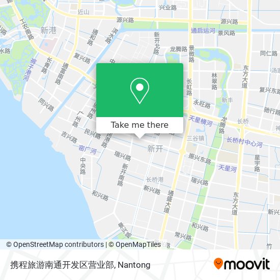 携程旅游南通开发区营业部 map