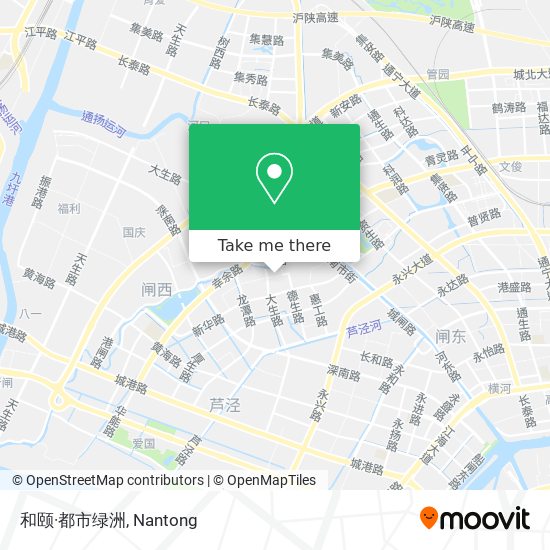 和颐·都市绿洲 map