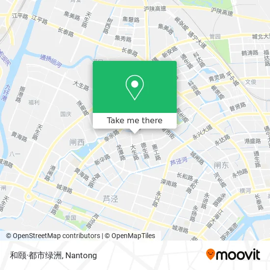 和颐·都市绿洲 map