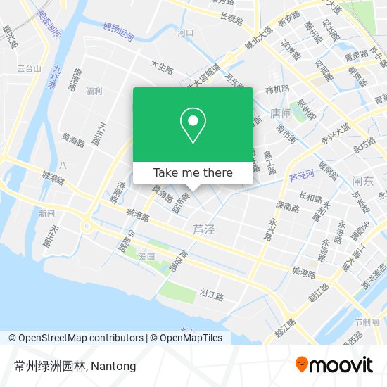 常州绿洲园林 map