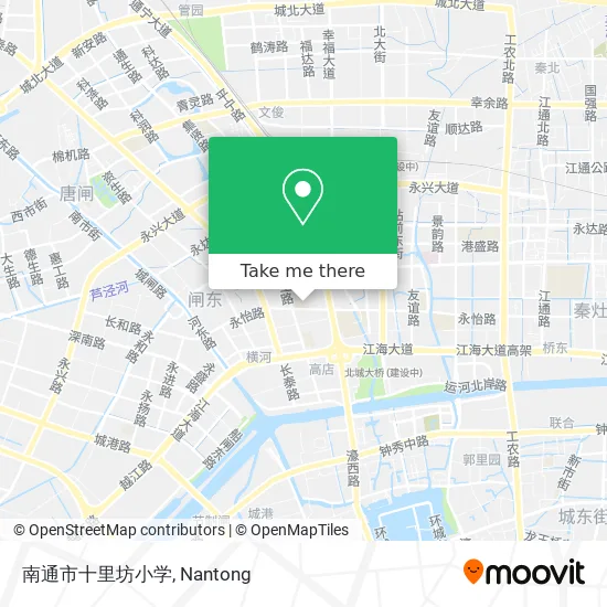 南通市十里坊小学 map