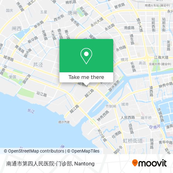 南通市第四人民医院-门诊部 map