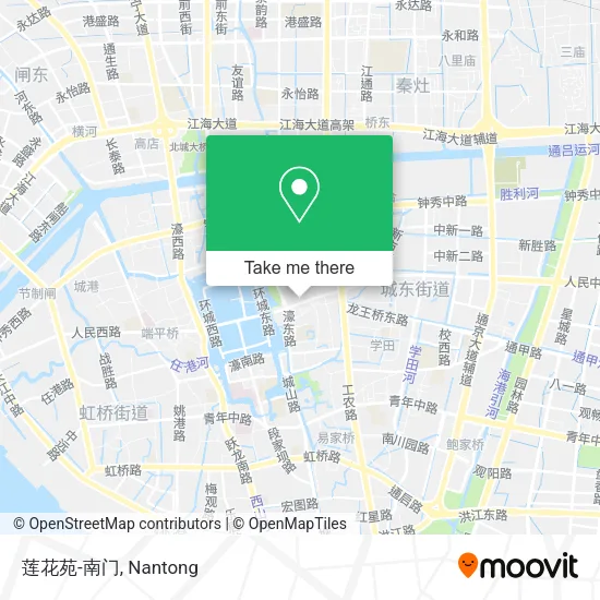 莲花苑-南门 map