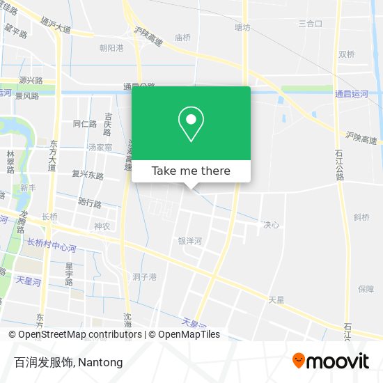 百润发服饰 map