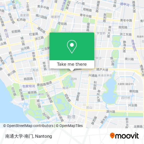 南通大学-南门 map