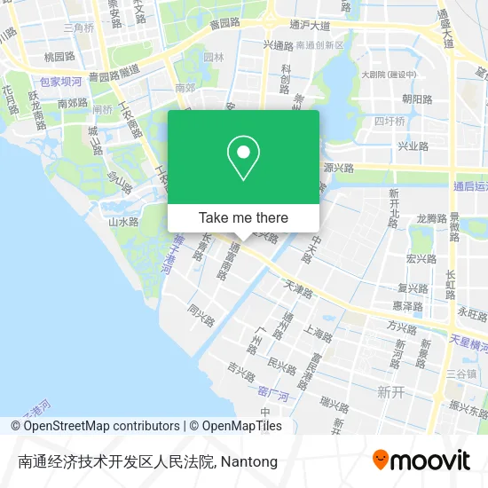 南通经济技术开发区人民法院 map