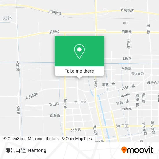 雅洁口腔 map