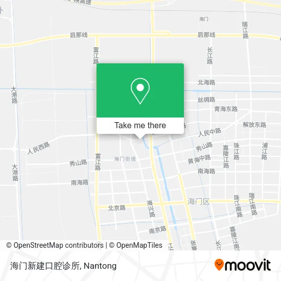 海门新建口腔诊所 map