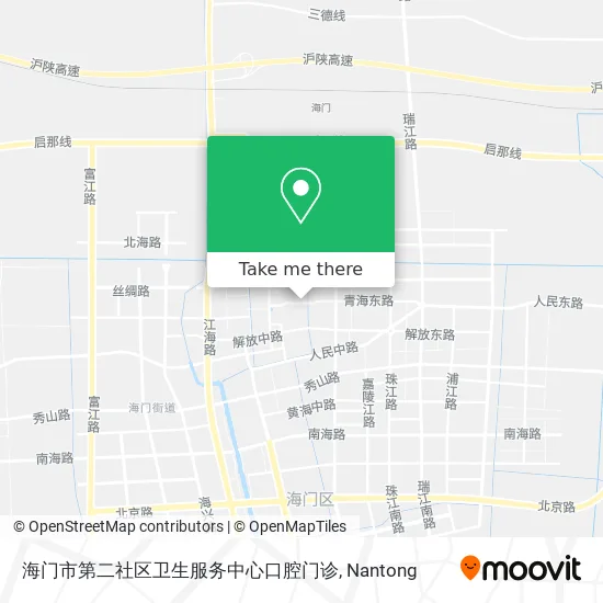 海门市第二社区卫生服务中心口腔门诊 map