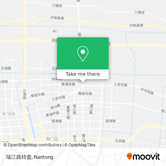 瑞江路转盘 map