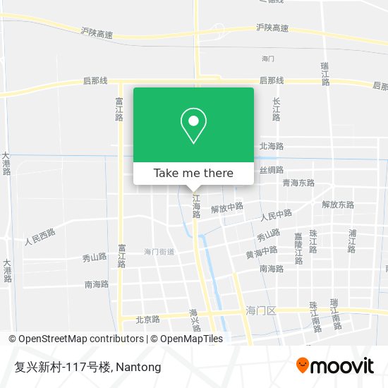复兴新村-117号楼 map