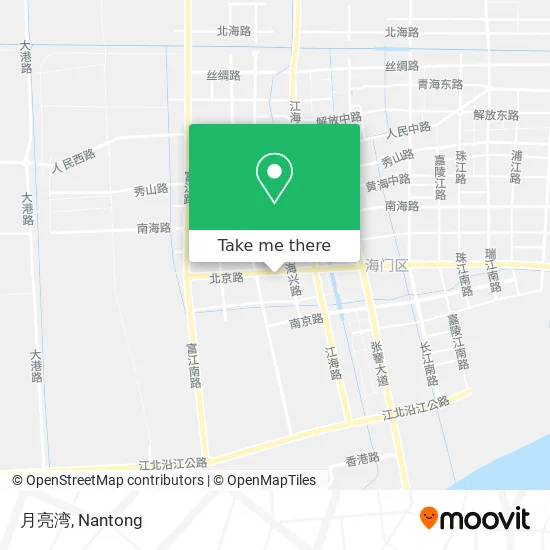 月亮湾 map