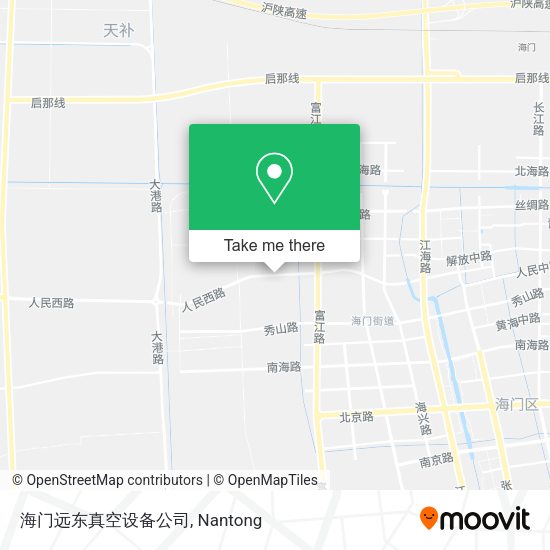 海门远东真空设备公司 map