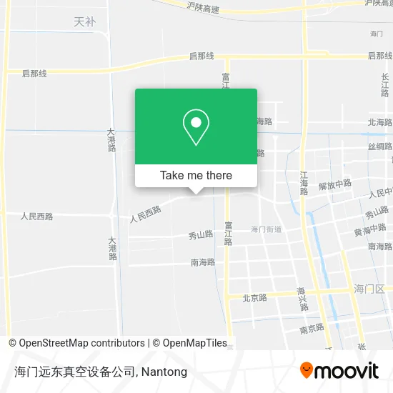 海门远东真空设备公司 map