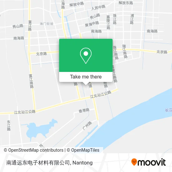 南通远东电子材料有限公司 map
