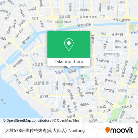 大雄678韩国传统烤肉(南大街店) map