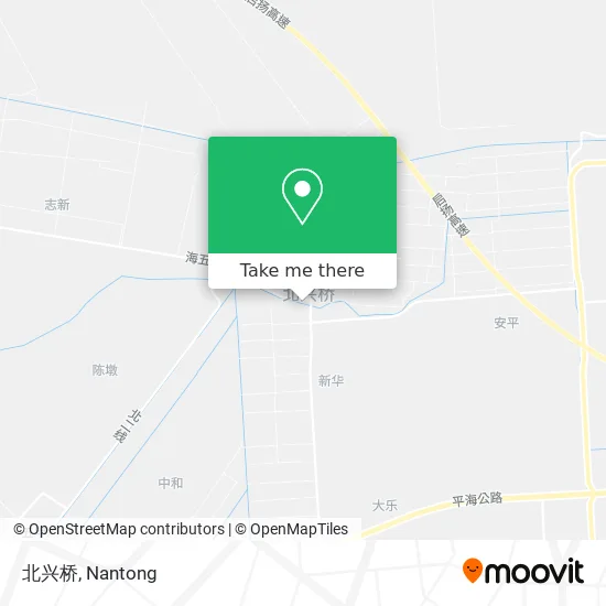 北兴桥 map