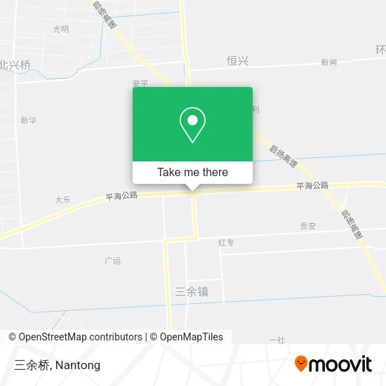 三余桥 map