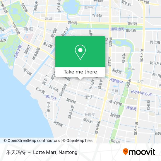 乐天玛特 － Lotte Mart map
