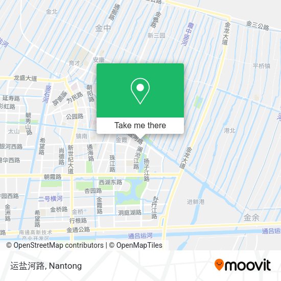 运盐河路 map