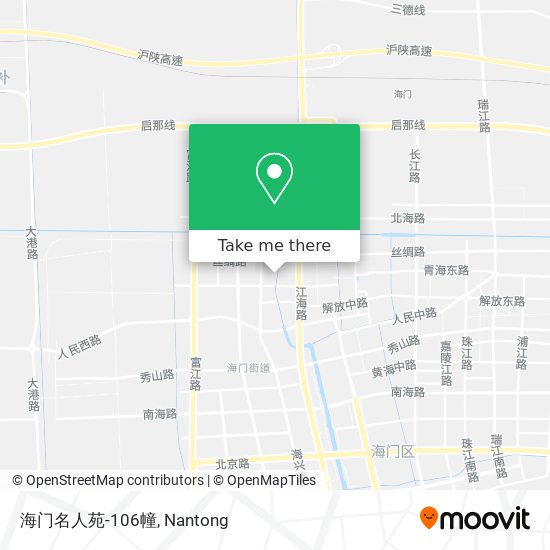 海门名人苑-106幢 map