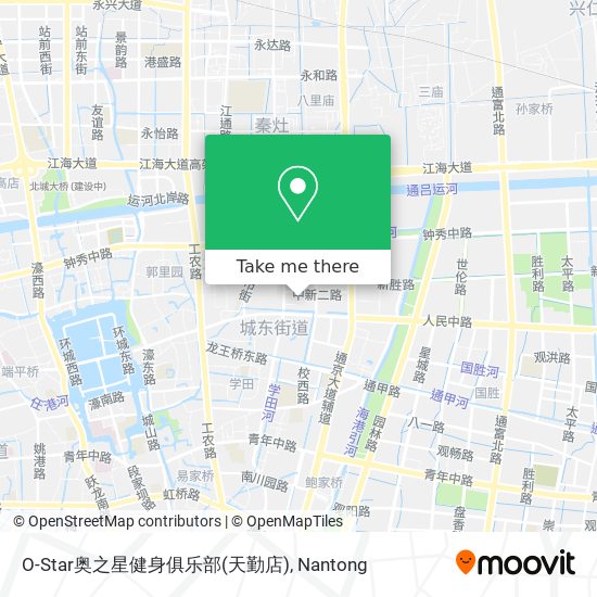 O-Star奥之星健身俱乐部(天勤店) map
