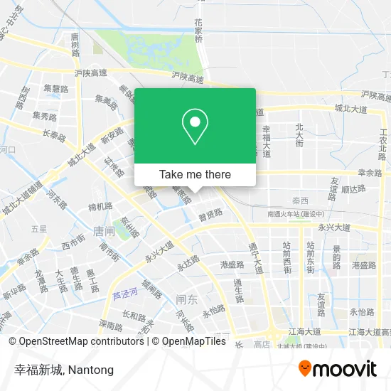 幸福新城 map
