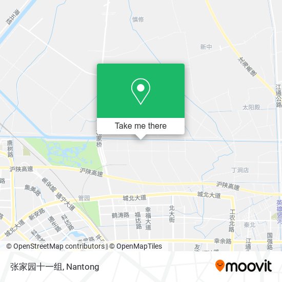 张家园十一组 map