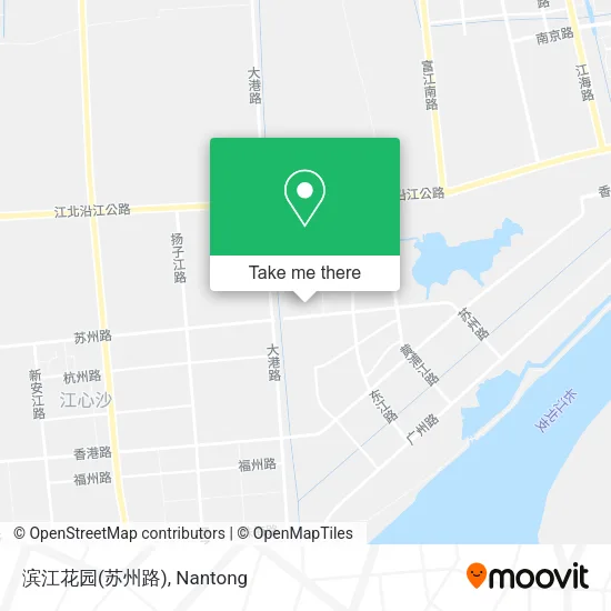 滨江花园(苏州路) map