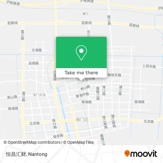 恒昌汇财 map