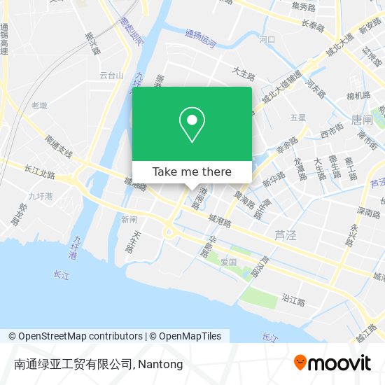 南通绿亚工贸有限公司 map